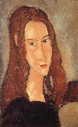 Amedeo Modigliani Portrait of Jeanne Hebuterne-Head in profile china oil painting artist